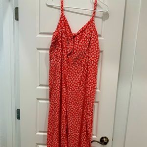 Old Navy Floral Jumpsuit Size XXL NWT